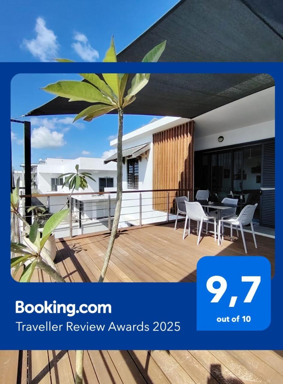 Le P'Tit Bohneur Apartment Trou aux Biches Exterior photo